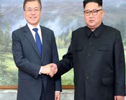 He is the third president of South Korea to have a meeting with his North Korean counterpart. He is a supporter of peaceful reunification with North K